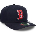 shapka-izvita-tmnosin-snapbek-9seventy-stretch-snap-player-replica-na-boston-red-sox-mlb-ot-new-era