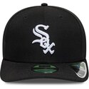 shapka-izvita-cherna-snapbek-9seventy-stretch-snap-player-replica-na-chicago-white-sox-mlb-ot-new-era