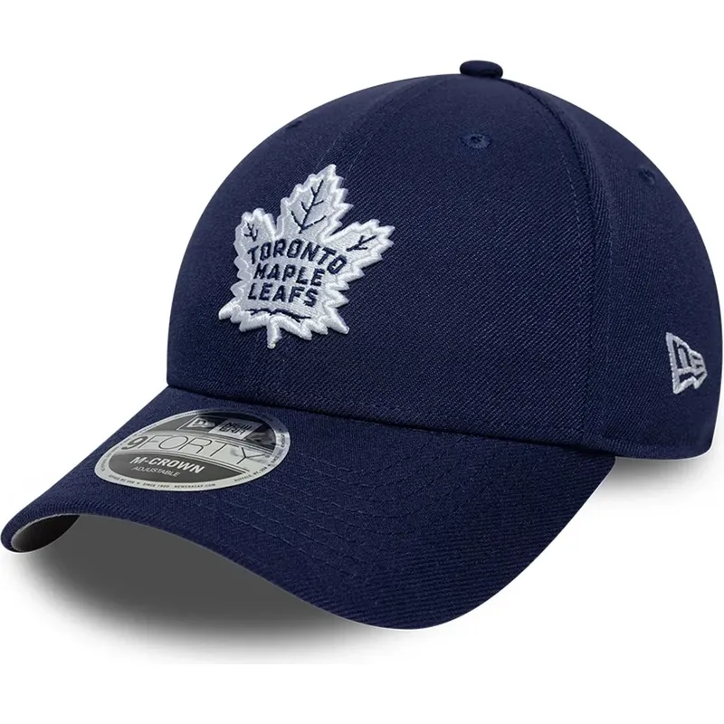 shapka-izvita-tmnosin-snapbek-9forty-m-crown-team-na-toronto-maple-leafs-nhl-ot-new-era