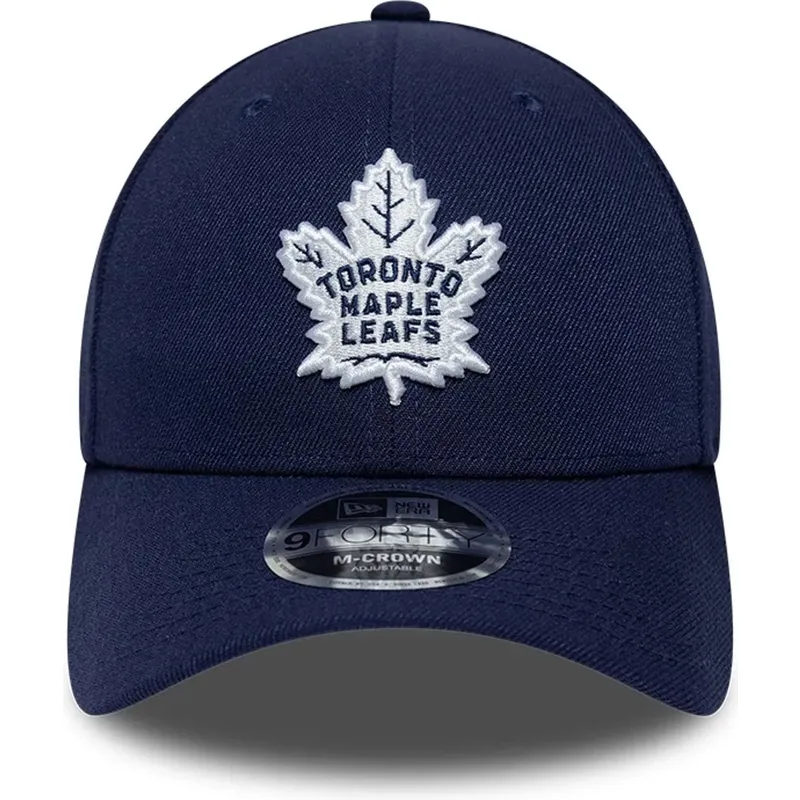 shapka-izvita-tmnosin-snapbek-9forty-m-crown-team-na-toronto-maple-leafs-nhl-ot-new-era