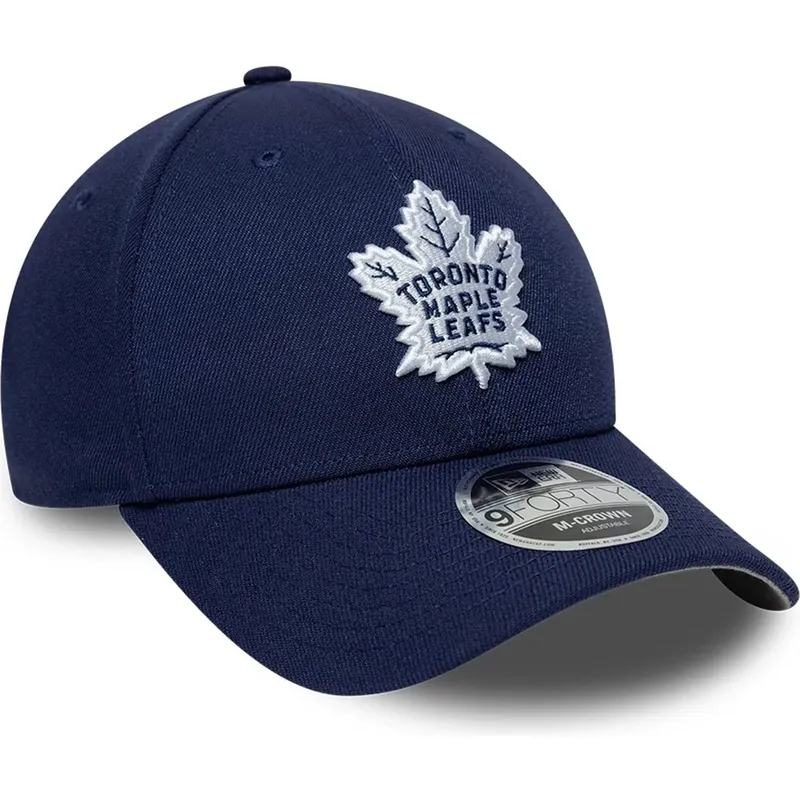 shapka-izvita-tmnosin-snapbek-9forty-m-crown-team-na-toronto-maple-leafs-nhl-ot-new-era