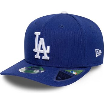 Шапка извита синя снапбек 9SEVENTY Stretch Snap Player Replica на Los Angeles Dodgers MLB от New Era