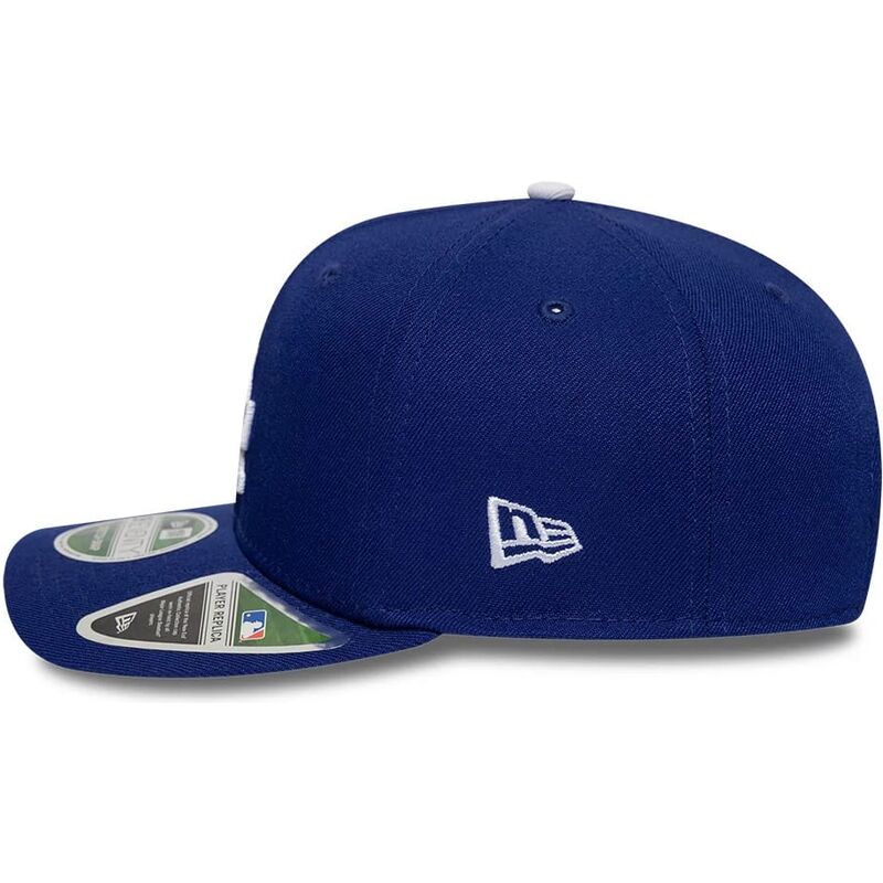 shapka-izvita-sinya-snapbek-9seventy-stretch-snap-player-replica-na-los-angeles-dodgers-mlb-ot-new-era