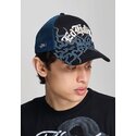 shapka-izvita-traker-cherna-snapbek-flaming-ot-ed-hardy