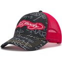 shapka-izvita-traker-cherna-snapbek-don-denim-ot-ed-hardy
