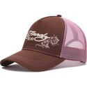 shapka-izvita-traker-kafyav-snapbek-rosa-skull-and-roses-ot-ed-hardy
