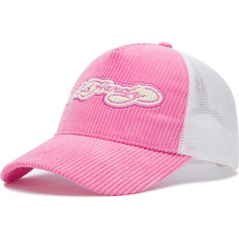 Шапка извита тракер роза снапбек Embroidery Applique Cord от Ed Hardy