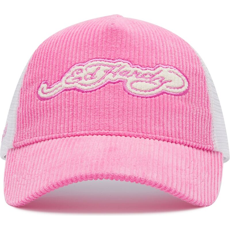 shapka-izvita-traker-roza-snapbek-embroidery-applique-cord-ot-ed-hardy