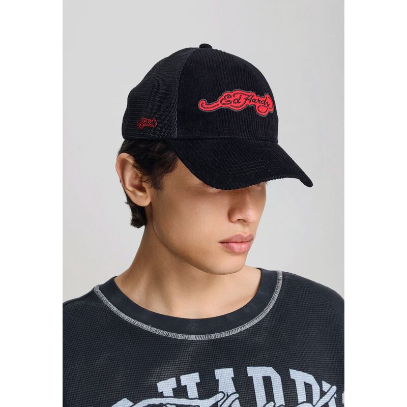 shapka-izvita-traker-cherna-snapbek-embroidery-applique-cord-ot-ed-hardy
