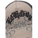 shapka-izvita-traker-siv-snapbek-flaming-ot-ed-hardy