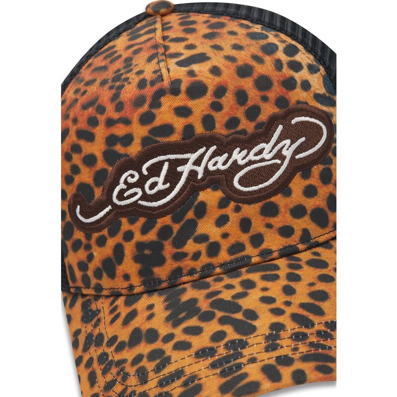 shapka-izvita-traker-leopard-snapbek-leopard-print-ot-ed-hardy shapka-izvita-traker-leopard-snapbek-leopard-print-ot-ed-hardy
