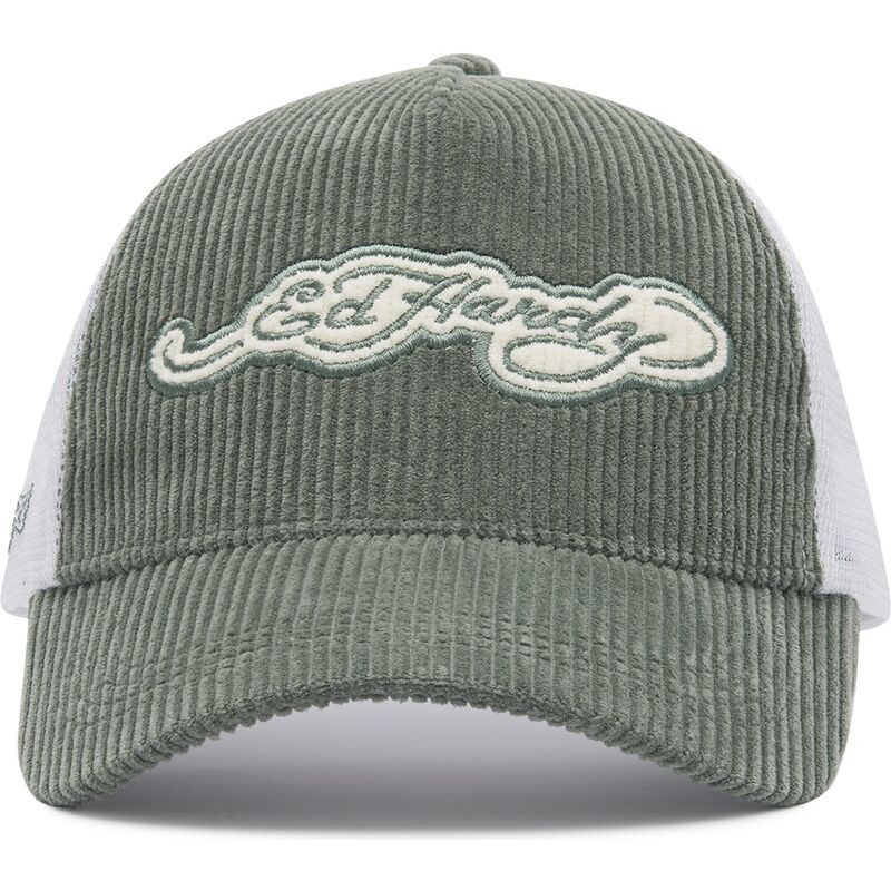 shapka-izvita-traker-zelena-snapbek-embroidery-applique-cord-ot-ed-hardy
