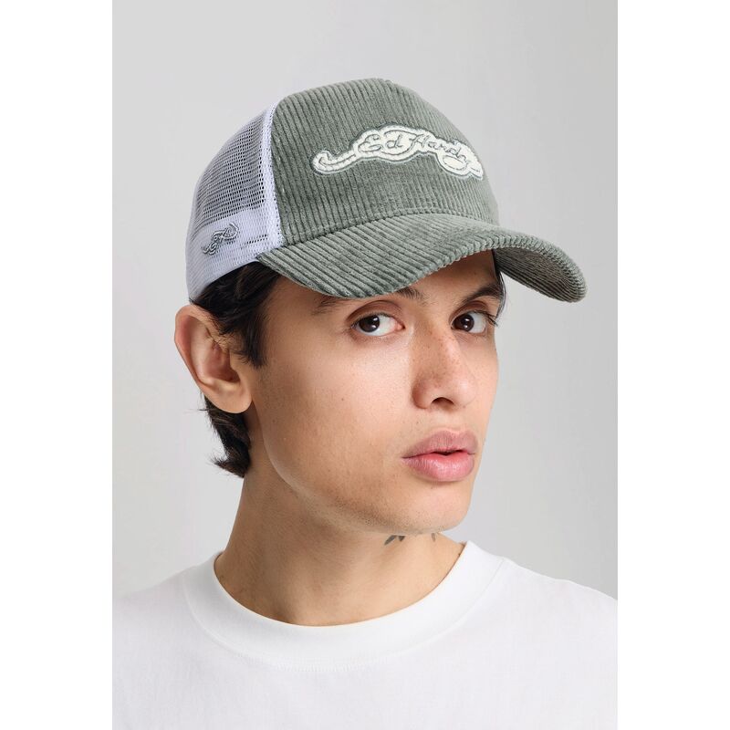 shapka-izvita-traker-zelena-snapbek-embroidery-applique-cord-ot-ed-hardy