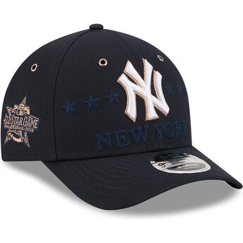Шапка извита тъмносин снапбек 9FORTY M-Crown All Star Game на New York Yankees MLB от New Era