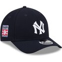shapka-izvita-tmnosin-snapbek-9forty-m-crown-hall-of-fame-na-new-york-yankees-mlb-ot-new-era