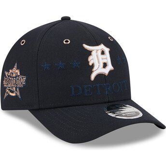 Шапка извита тъмносин снапбек 9FORTY M-Crown All Star Game на Detroit Tigers MLB от New Era
