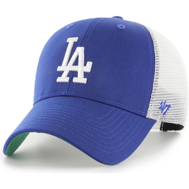 shapka-izvita-traker-sinya-snapbek-za-deca-mvp-branson-na-los-angeles-dodgers-mlb-ot-47-brand