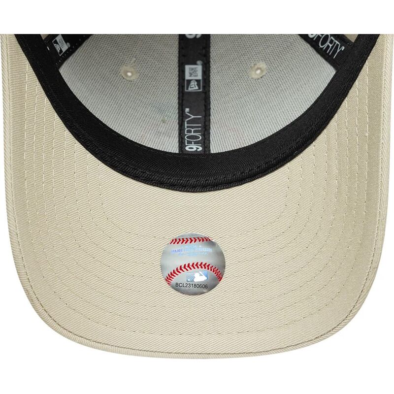 shapka-izvita-bezhov-reguliruem-za-deca-9forty-fruit-icon-orange-na-los-angeles-dodgers-mlb-ot-new-era