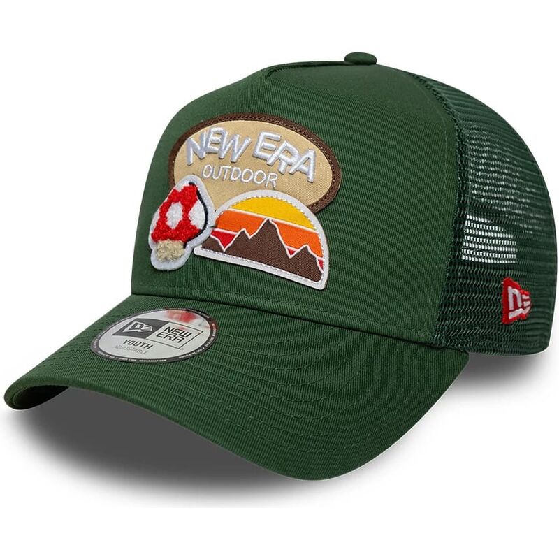 shapka-izvita-traker-zelena-snapbek-za-deca-a-frame-outdoor-ot-new-era shapka-izvita-traker-zelena-snapbek-za-deca-a-frame-outdoor-ot-new-era