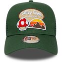 shapka-izvita-traker-zelena-snapbek-za-deca-a-frame-outdoor-ot-new-era