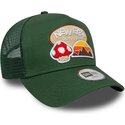 shapka-izvita-traker-zelena-snapbek-za-deca-a-frame-outdoor-ot-new-era