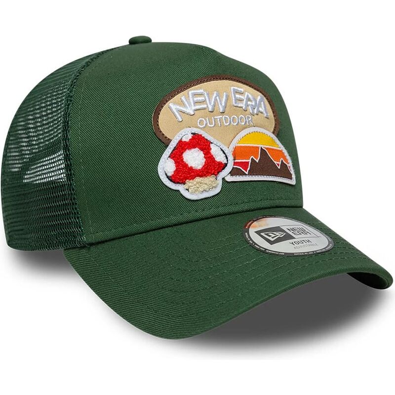 shapka-izvita-traker-zelena-snapbek-za-deca-a-frame-outdoor-ot-new-era shapka-izvita-traker-zelena-snapbek-za-deca-a-frame-outdoor-ot-new-era
