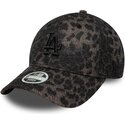 shapka-izvita-leopard-reguliruem-9forty-leopard-cosy-na-los-angeles-dodgers-mlb-ot-new-era