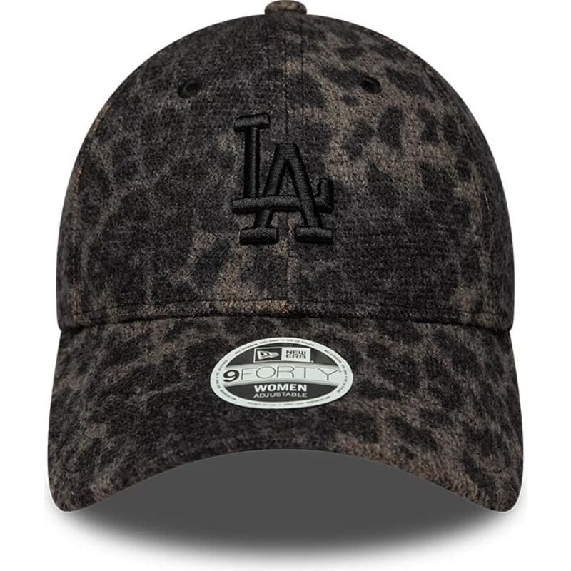 shapka-izvita-leopard-reguliruem-9forty-leopard-cosy-na-los-angeles-dodgers-mlb-ot-new-era