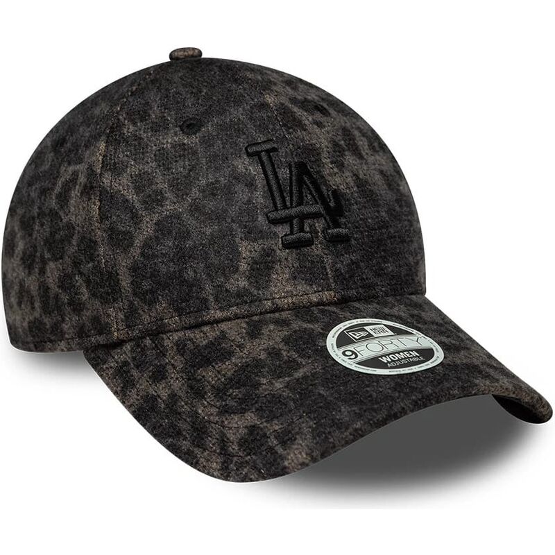 shapka-izvita-leopard-reguliruem-9forty-leopard-cosy-na-los-angeles-dodgers-mlb-ot-new-era