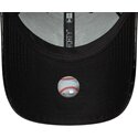 shapka-izvita-cherna-reguliruem-9forty-pu-pattern-na-new-york-yankees-mlb-ot-new-era