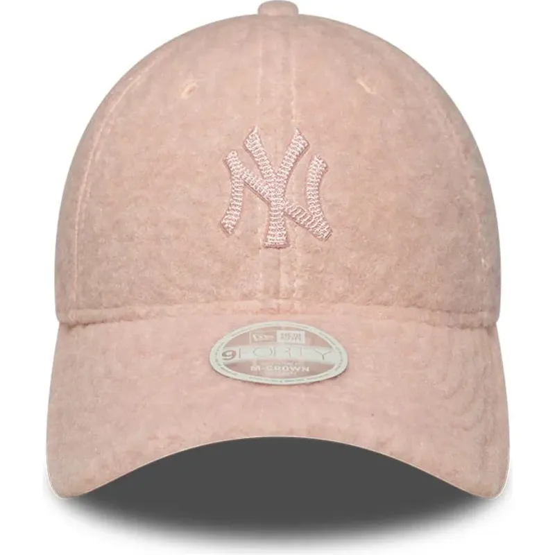 shapka-izvita-roza-snapbek-rosa-9forty-m-crown-winter-borg-na-new-york-yankees-mlb-ot-new-era