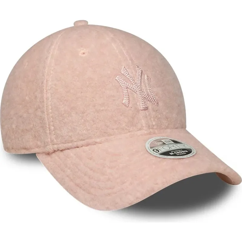 shapka-izvita-roza-snapbek-rosa-9forty-m-crown-winter-borg-na-new-york-yankees-mlb-ot-new-era