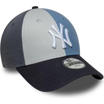 Шапка извита многоцветен регулируем за деца 9FORTY Colourblock на New York Yankees MLB от New Era