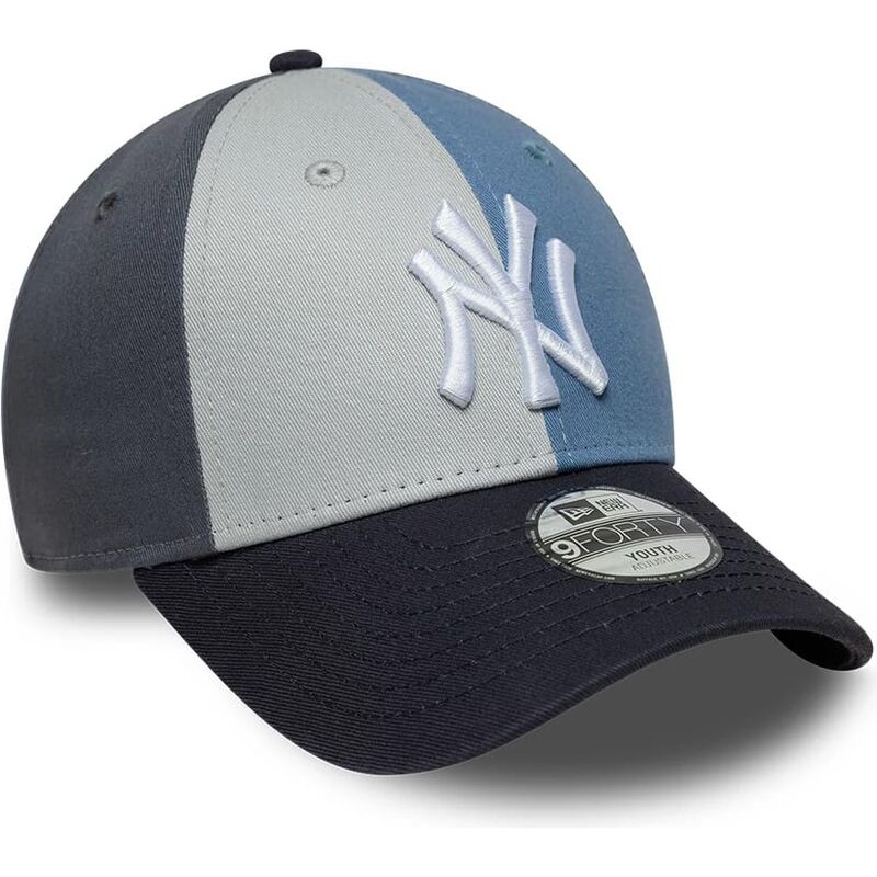 shapka-izvita-mnogocveten-reguliruem-za-deca-9forty-colourblock-na-new-york-yankees-mlb-ot-new-era