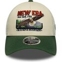 shapka-izvita-traker-zelena-snapbek-9forty-m-crown-a-frame-graphic-ot-new-era