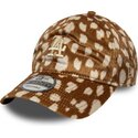 shapka-izvita-kafyav-reguliruem-9twenty-animal-print-na-los-angeles-dodgers-mlb-ot-new-era