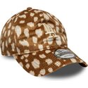 shapka-izvita-kafyav-reguliruem-9twenty-animal-print-na-los-angeles-dodgers-mlb-ot-new-era
