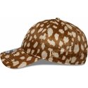 shapka-izvita-kafyav-reguliruem-9twenty-animal-print-na-los-angeles-dodgers-mlb-ot-new-era