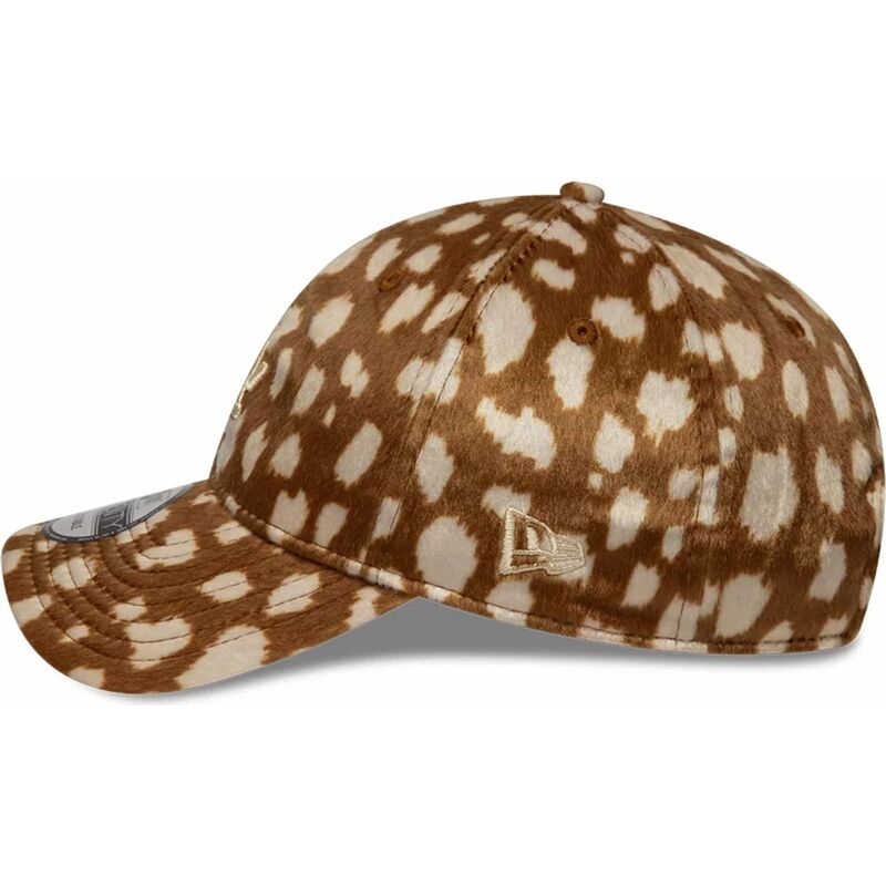 shapka-izvita-kafyav-reguliruem-9twenty-animal-print-na-los-angeles-dodgers-mlb-ot-new-era