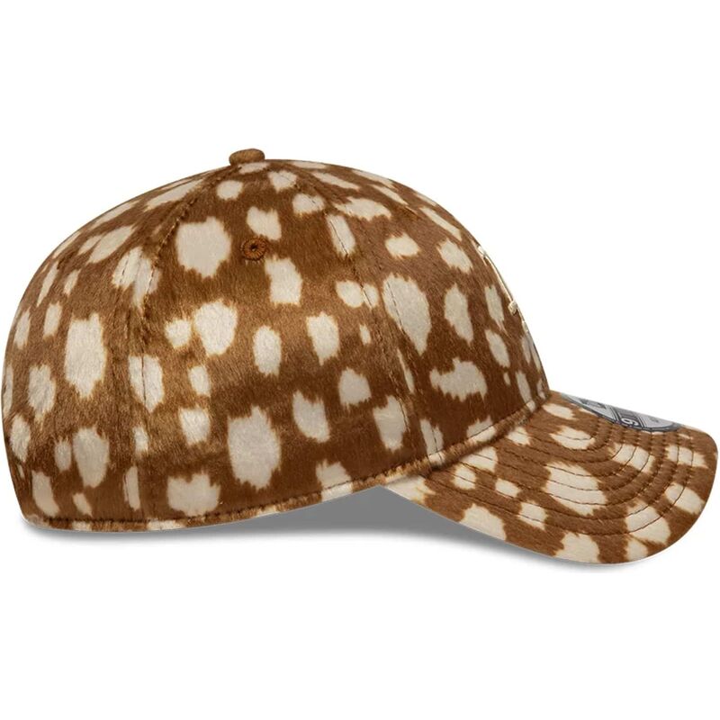 shapka-izvita-kafyav-reguliruem-9twenty-animal-print-na-los-angeles-dodgers-mlb-ot-new-era