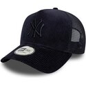 shapka-izvita-traker-tmnosin-snapbek-a-frame-tonal-cord-na-new-york-yankees-mlb-ot-new-era