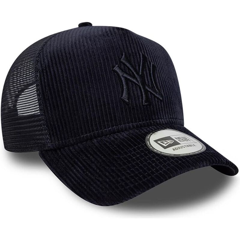 shapka-izvita-traker-tmnosin-snapbek-a-frame-tonal-cord-na-new-york-yankees-mlb-ot-new-era