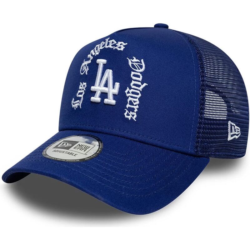 shapka-izvita-traker-sinya-snapbek-a-frame-wordmark-na-los-angeles-dodgers-mlb-ot-new-era