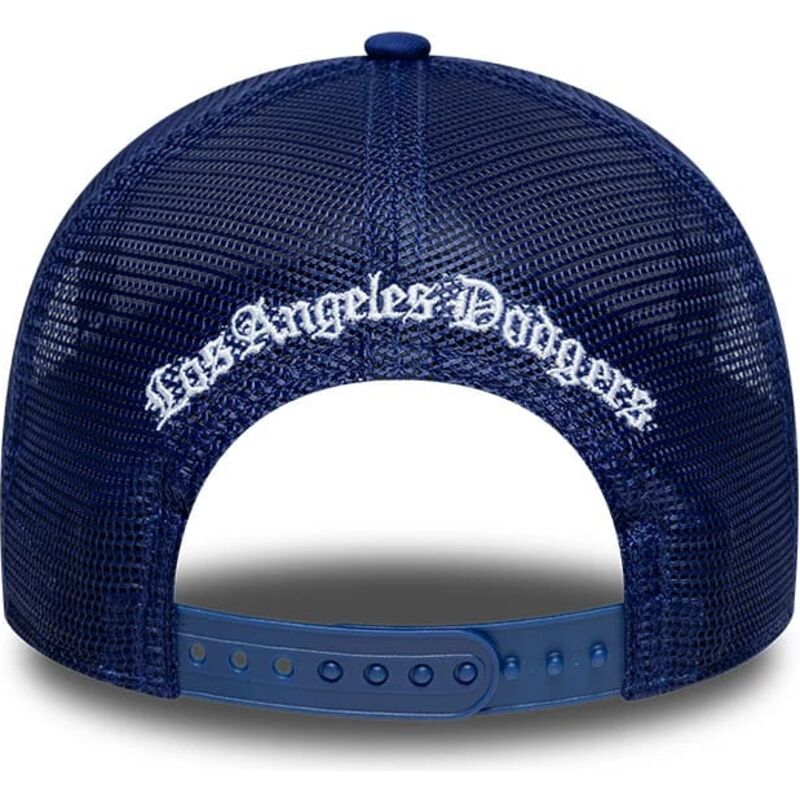 shapka-izvita-traker-sinya-snapbek-a-frame-wordmark-na-los-angeles-dodgers-mlb-ot-new-era