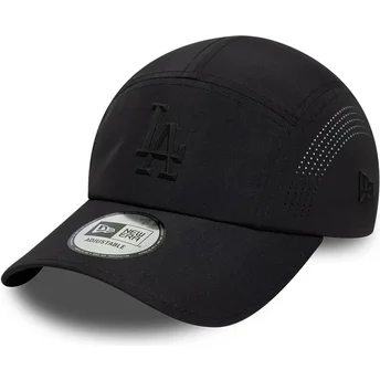 Шапка извита тракер черна снапбек Runner Tech Midi на Los Angeles Dodgers MLB от New Era