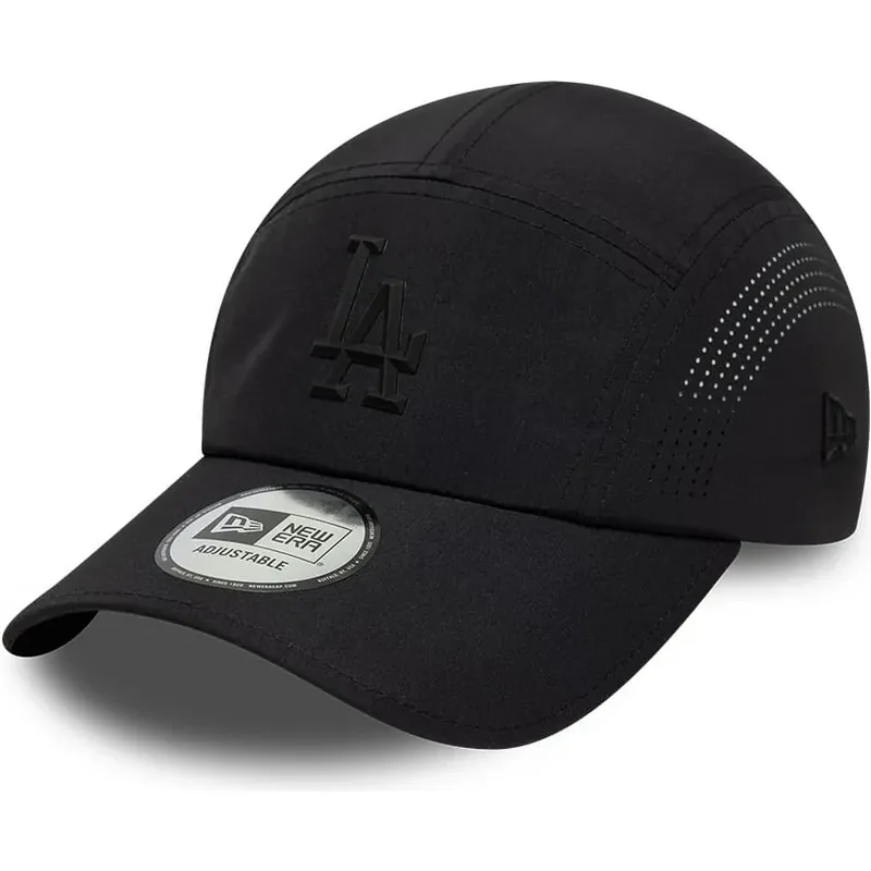 shapka-izvita-traker-cherna-snapbek-runner-tech-midi-na-los-angeles-dodgers-mlb-ot-new-era
