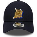shapka-izvita-tmnosin-snapbek-9forty-m-crown-a-frame-emblem-na-detroit-tigers-mlb-ot-new-era