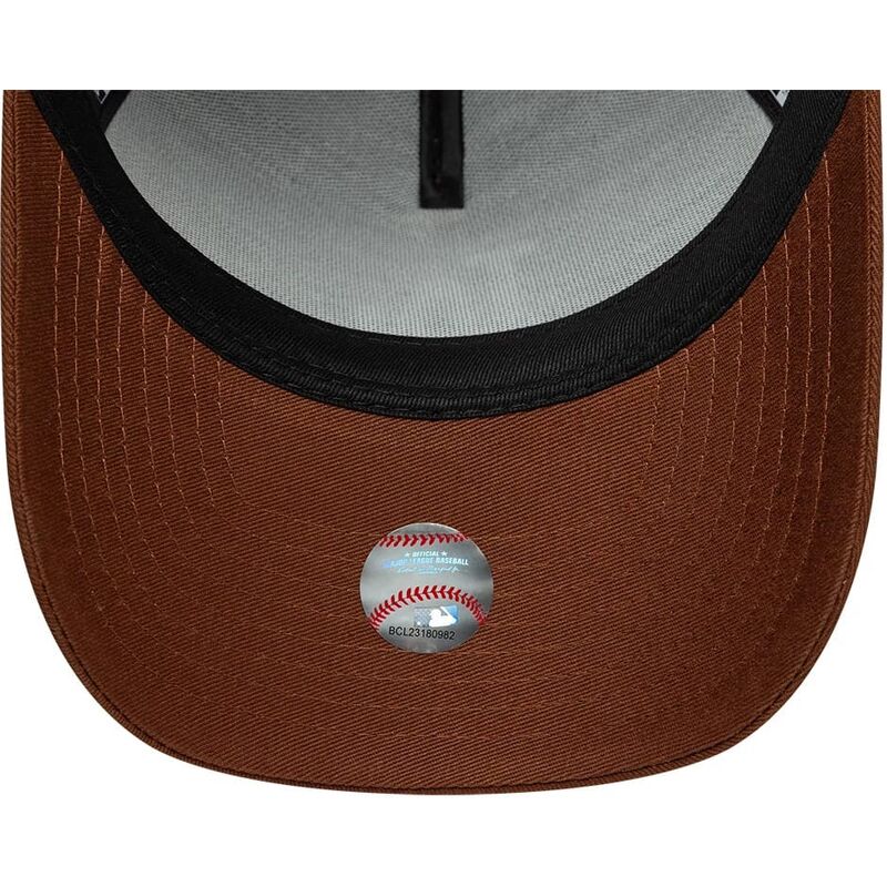 shapka-izvita-kafyav-snapbek-e-frame-league-essential-na-los-angeles-dodgers-mlb-ot-new-era