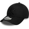 shapka-izvita-cherna-snapbek-9forty-m-crown-na-new-york-yankees-mlb-ot-new-era