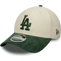 shapka-izvita-bezhov-snapbek-9forty-m-crown-cord-na-los-angeles-dodgers-mlb-ot-new-era